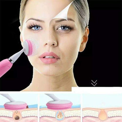 Homeroye 4-in-1 Sonic Vibration Beauty Meter &amp; Facial Cleansing Brush | جهاز هوميروي ٤ في ١ للتنظيف والتدليك بالاهتزاز الصوتي