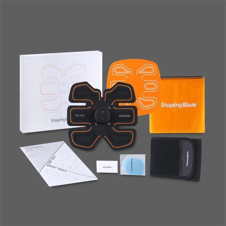 EMS Abdominal Muscle Stimulator &amp; Fitness Shaping Device | جهاز تحفيز عضلات البطن وتقوية اللياقة البدنية (EMS)