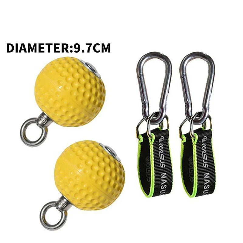Non-Slip Grip Strength Training Balls – Pull-Up Power Hold &amp; Forearm Workout | كرات تدريب قوة القبضة مانعة للانزلاق – لتمارين العقلة وتقوية الساعد