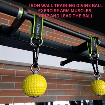 Non-Slip Grip Strength Training Balls – Pull-Up Power Hold &amp; Forearm Workout | كرات تدريب قوة القبضة مانعة للانزلاق – لتمارين العقلة وتقوية الساعد