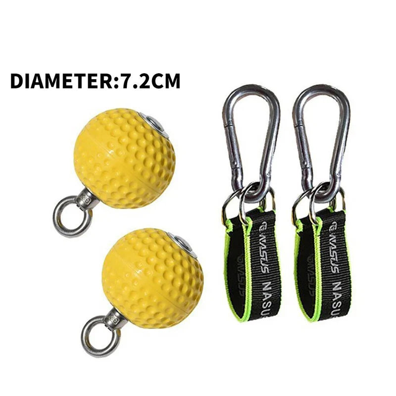 Non-Slip Grip Strength Training Balls – Pull-Up Power Hold &amp; Forearm Workout | كرات تدريب قوة القبضة مانعة للانزلاق – لتمارين العقلة وتقوية الساعد