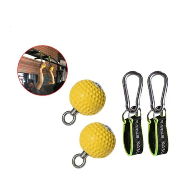 Non-Slip Grip Strength Training Balls – Pull-Up Power Hold &amp; Forearm Workout | كرات تدريب قوة القبضة مانعة للانزلاق – لتمارين العقلة وتقوية الساعد