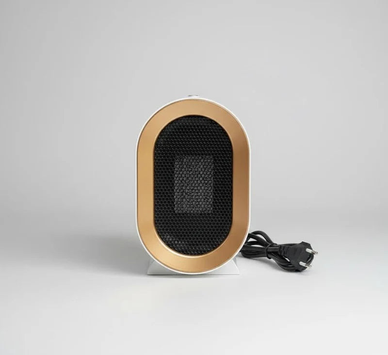 Portable Electric Desktop Air Heater – Fast Heating Silent Ceramic Fan for Home &amp; Office | سخان الهواء الكهربائي المكتبي المحمول – مروحة سيراميك سريعة التسخين وهادئة للمنزل والمكتب