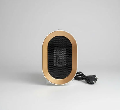 Portable Electric Desktop Air Heater – Fast Heating Silent Ceramic Fan for Home &amp; Office | سخان الهواء الكهربائي المكتبي المحمول – مروحة سيراميك سريعة التسخين وهادئة للمنزل والمكتب
